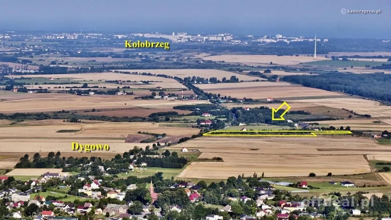 terrain à vendre à Dygowo | 1 631 m²
