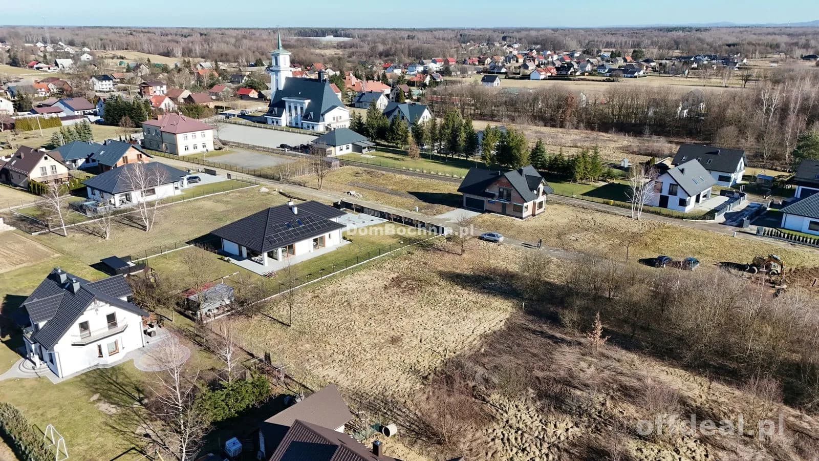 Borek gm. Rzezawa działka budowlana 1527m2