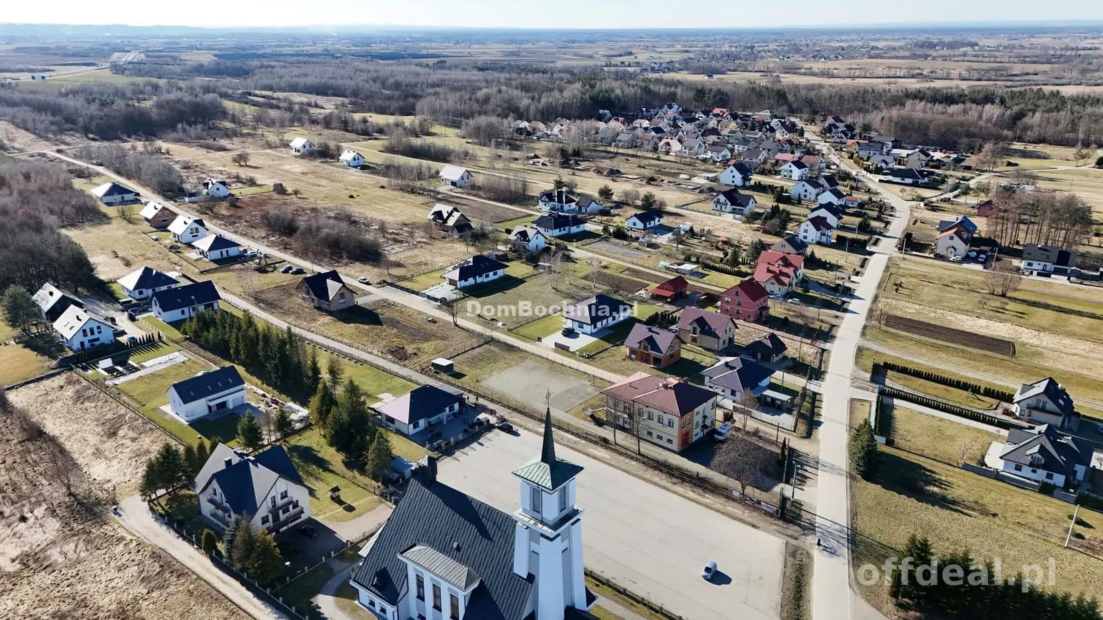 Borek gm. Rzezawa działka budowlana 1527m2