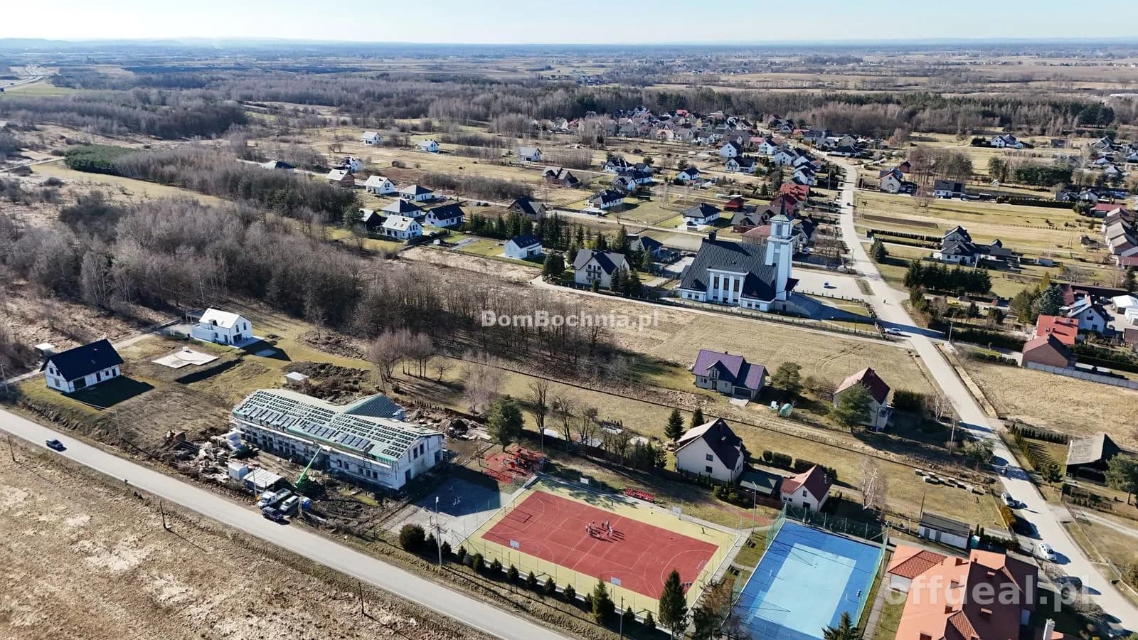 Borek gm. Rzezawa działka budowlana 1527m2