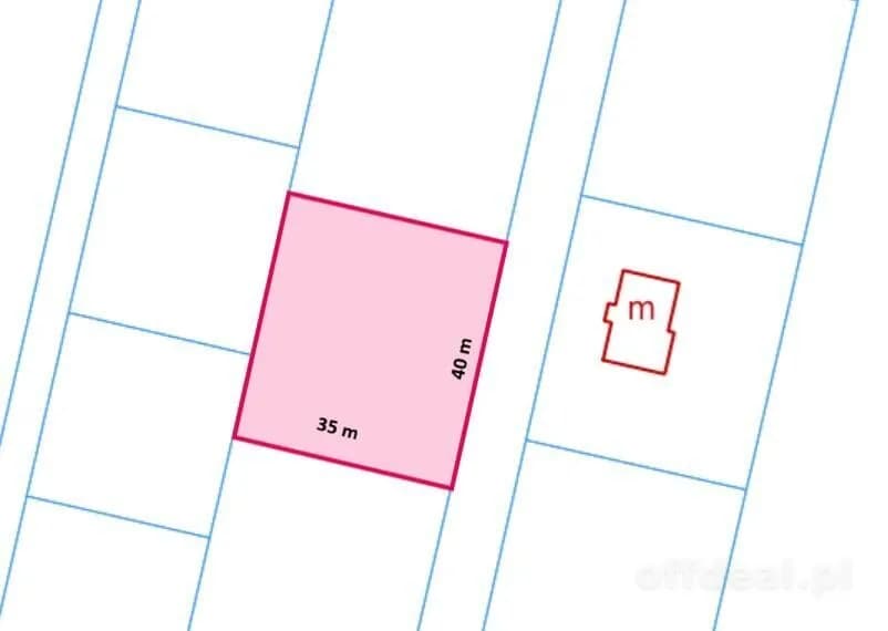 ділянка на продаж у Ruda-Bugaj | 1 425 m²