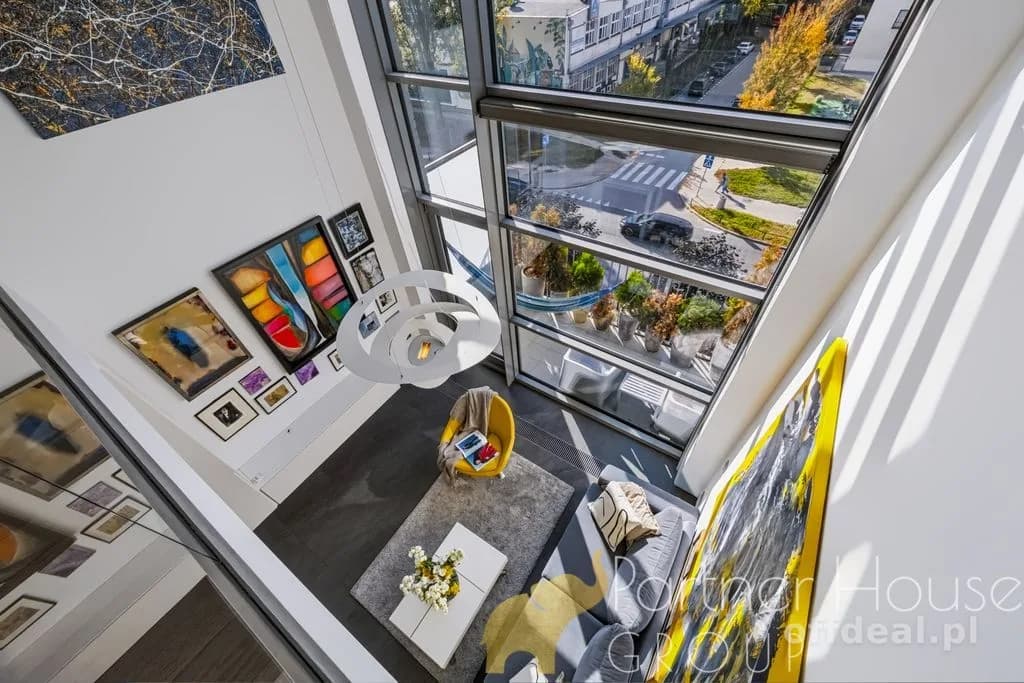Loft 66 m² | 6 m wysokości | Qbik | Mokotów