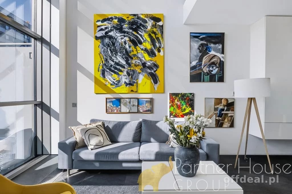 Loft 66 m² | 6 m wysokości | Qbik | Mokotów