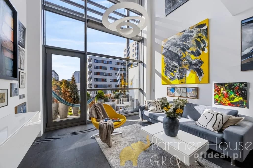 Loft 66 m² | 6 m wysokości | Qbik | Mokotów
