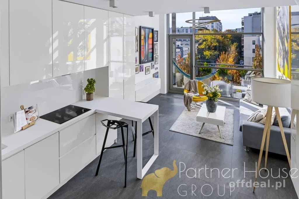 Loft 66 m² | 6 m wysokości | Qbik | Mokotów