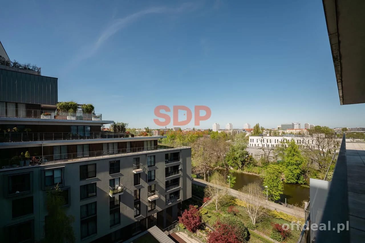 Apartament z tarasem nad rzeką | panorama miasta| 6. piętro