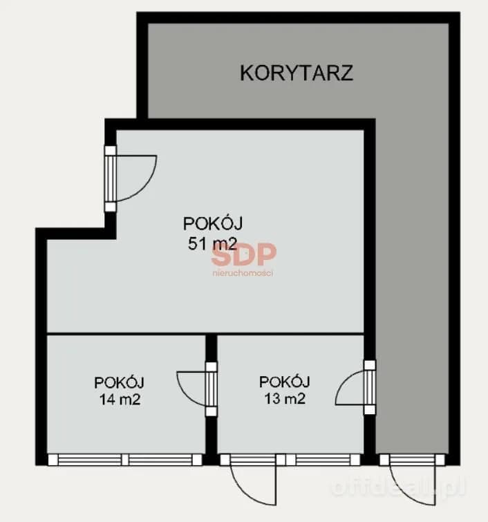 Lokal biurowy 78 m2 w centrum miasta