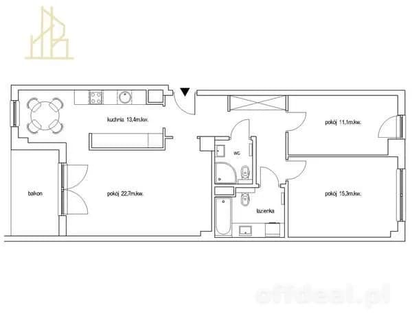 commercial property for rent in Warszawa, Mokotów, Ksawerów | 83 m²