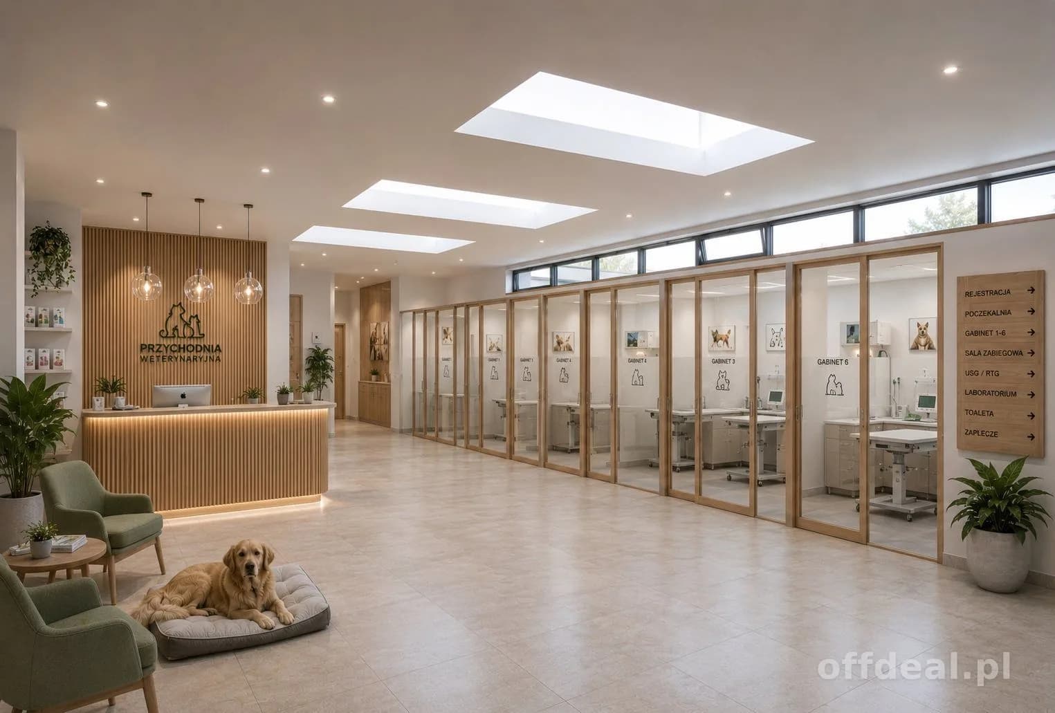 Salon kosmetyczny, usługi weterynaryjne / inne