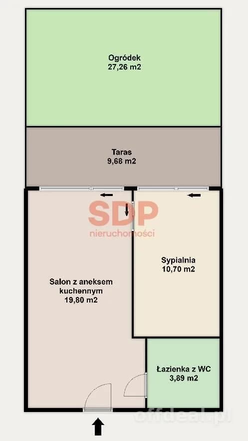 Ekskluzywny apartament z ogródkiem |1 linia z widokiem na morze