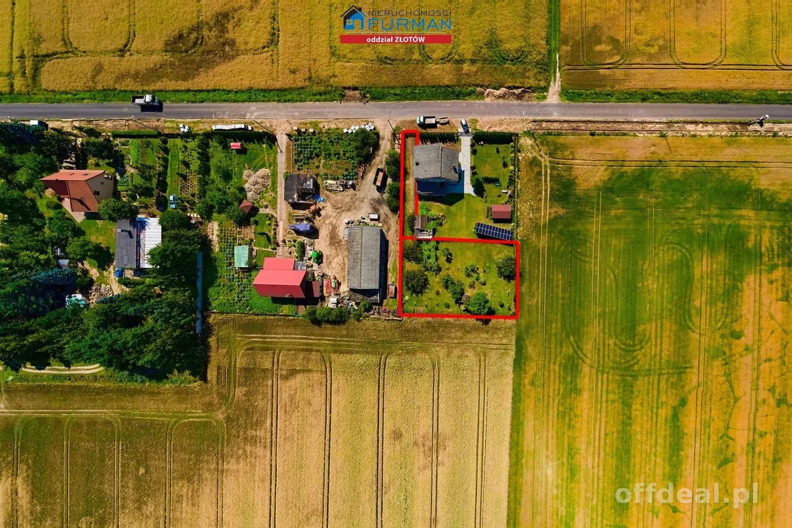 DZIAŁKA BUDOWLANA, KRAJENKA - WYBUDOWANIE
