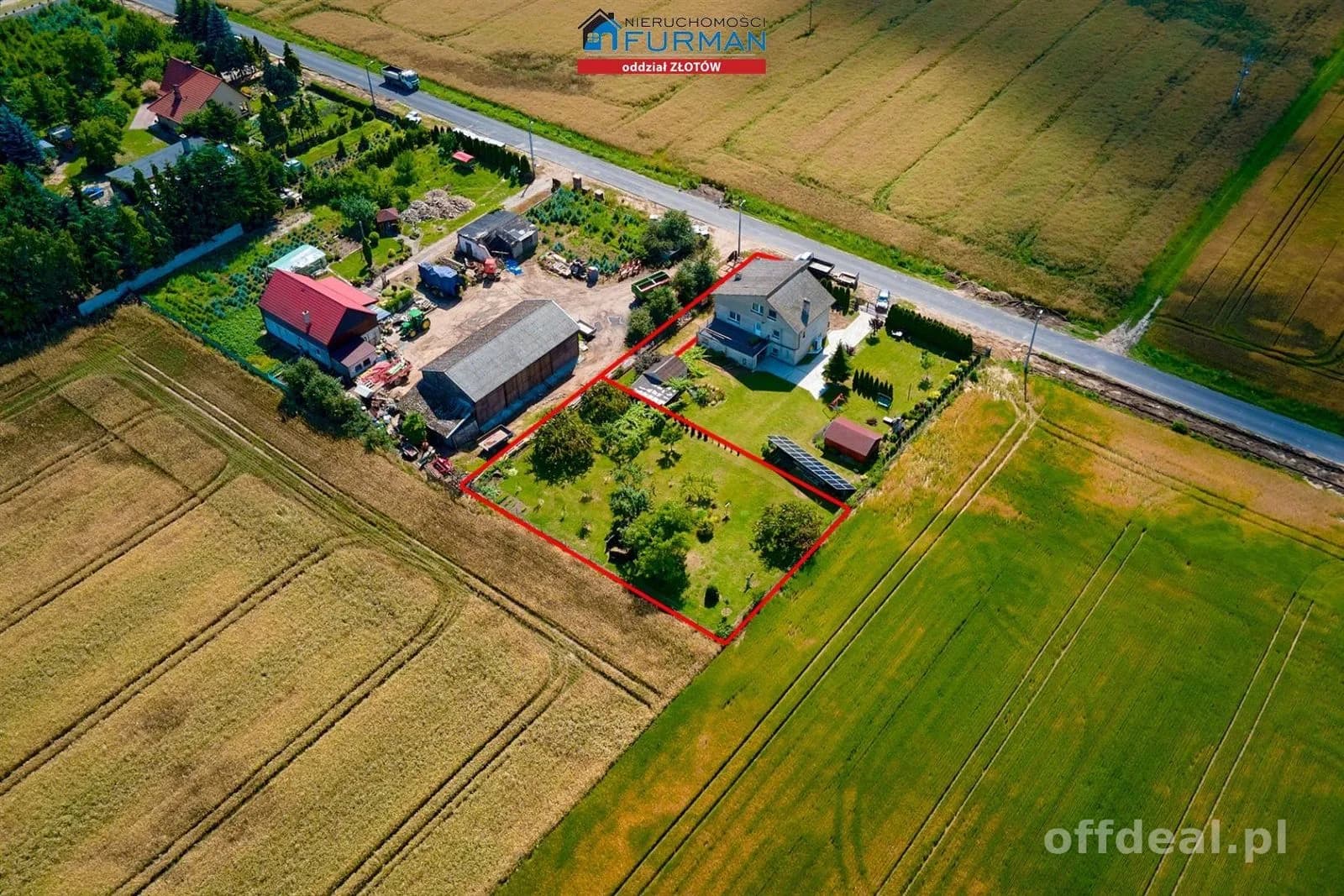 DZIAŁKA BUDOWLANA, KRAJENKA - WYBUDOWANIE