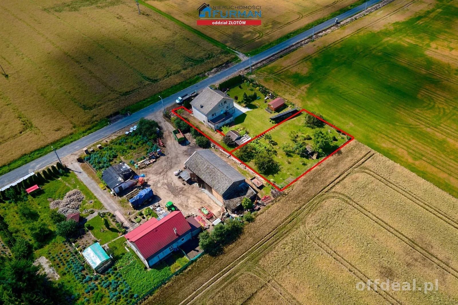 DZIAŁKA BUDOWLANA, KRAJENKA - WYBUDOWANIE