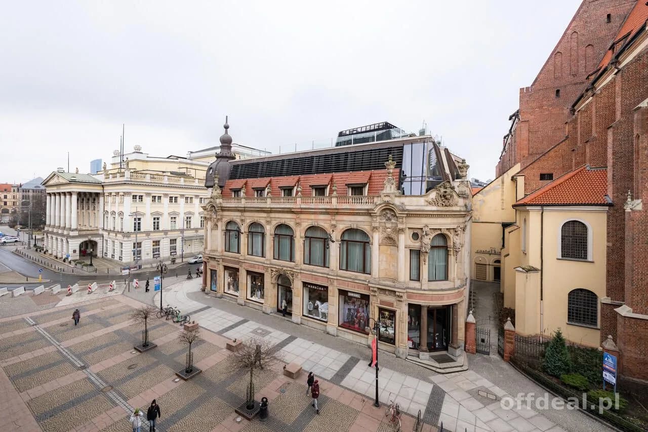 Kawalerka w Rynku, w budynku z windą.