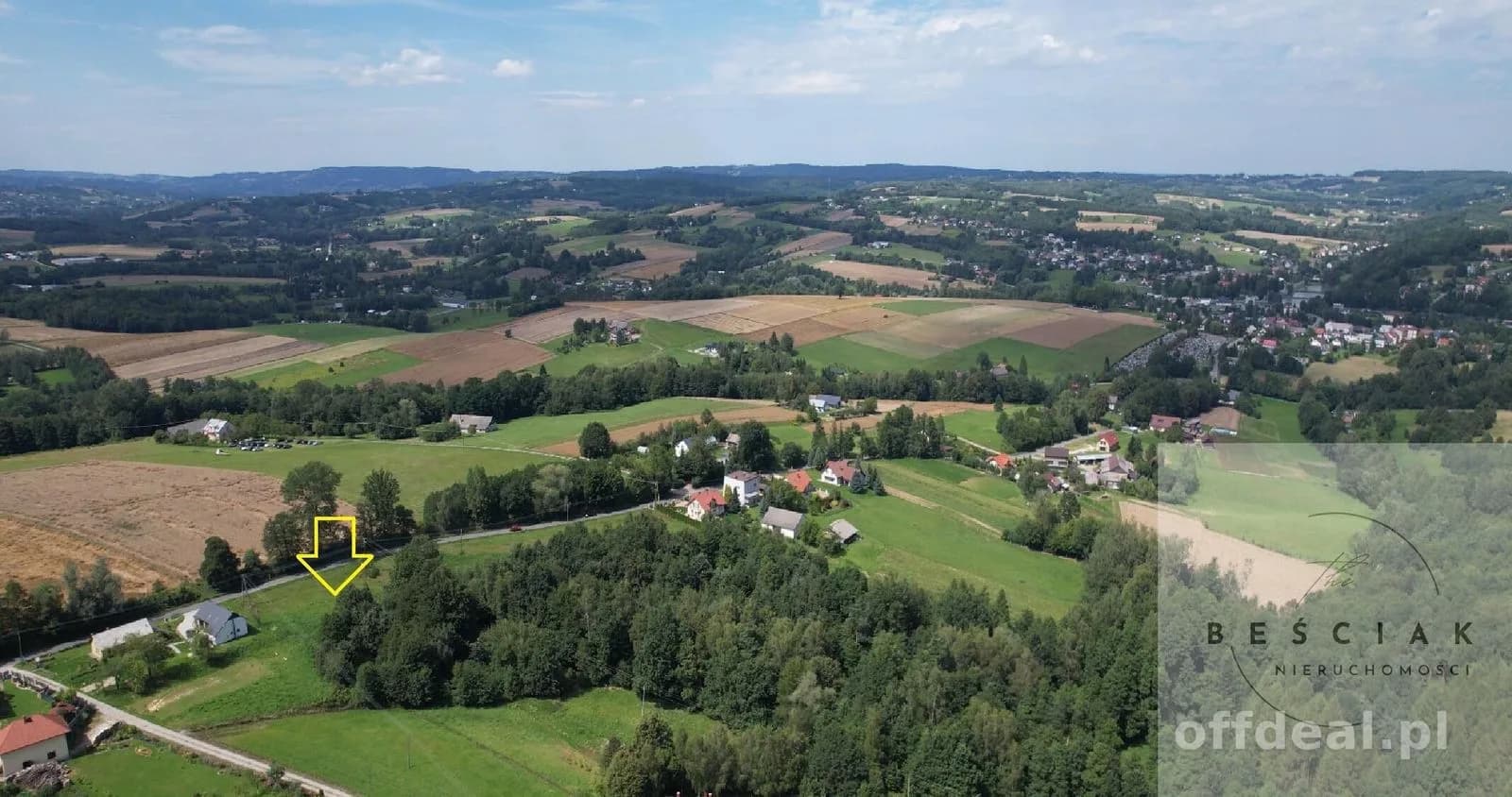🌿 Na sprzedaż działka pod budowę – Ryglice, ul. 11 Listopada
