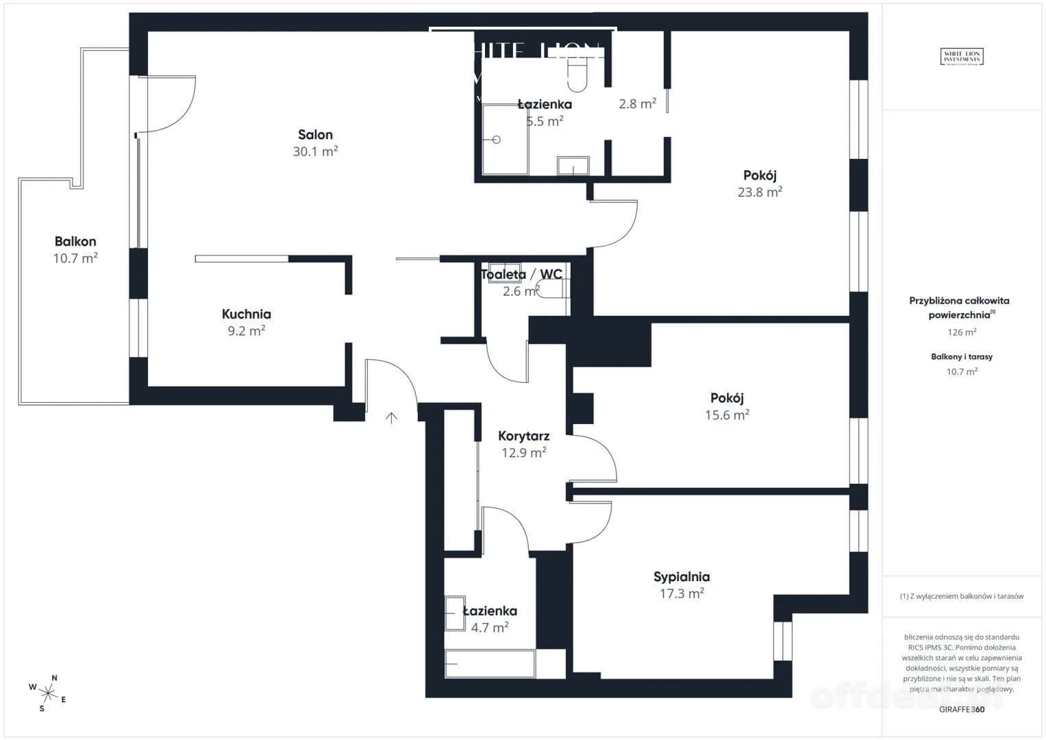 appartement à vendre à Warszawa, Tomaszów Mazowiecki, Wilanów | 4 pièces | 124,38 m²