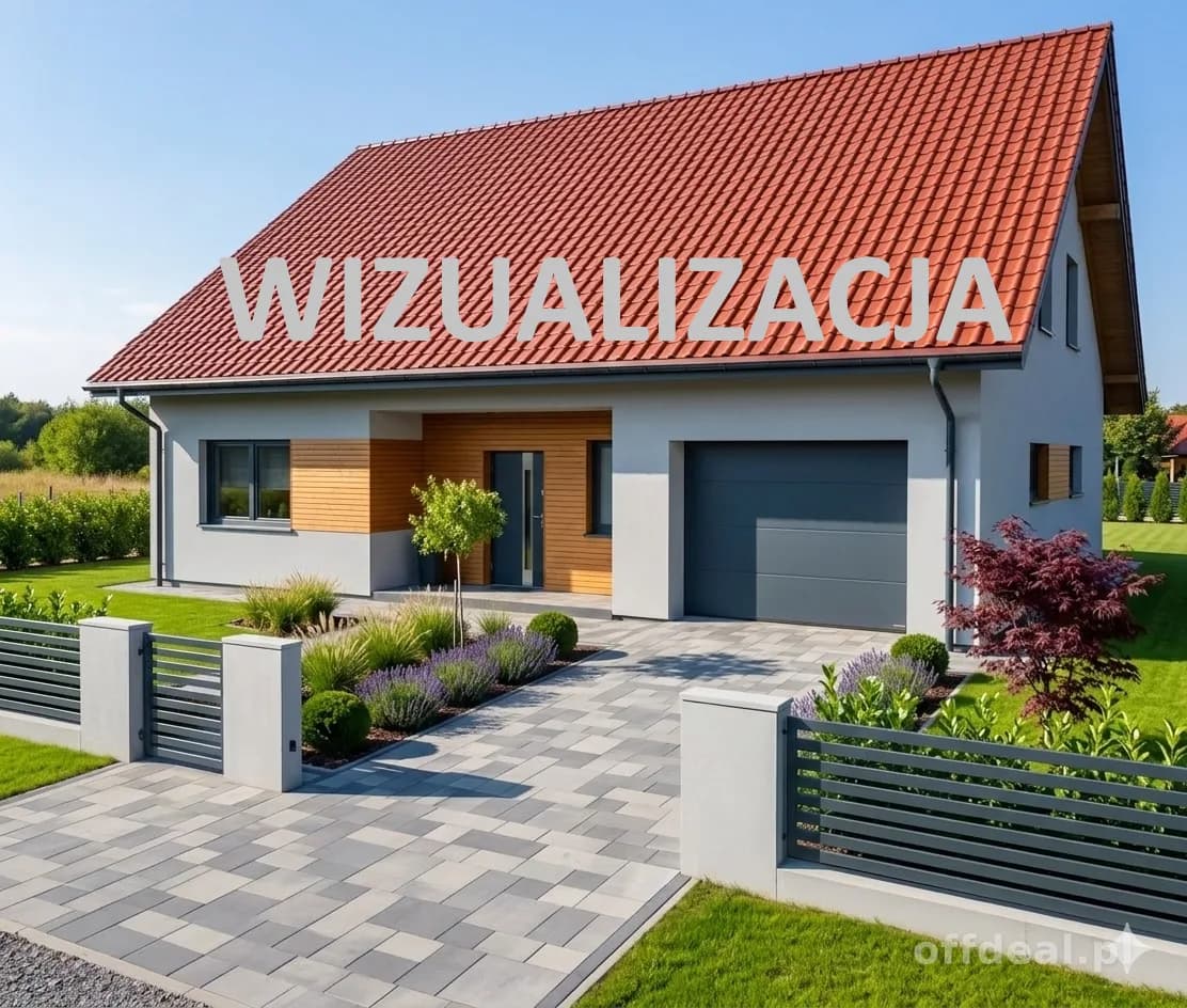 Dom przy Rubinowej - dom wolnostojący - z widokiem na Ślężę