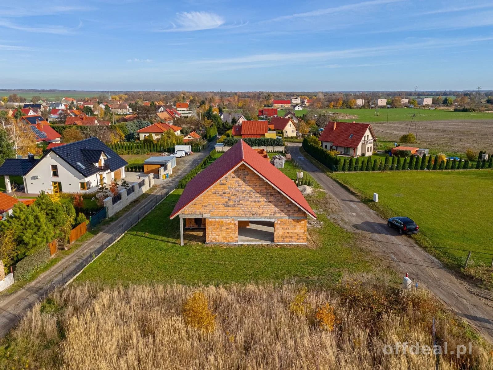 Dom przy Rubinowej - dom wolnostojący - z widokiem na Ślężę