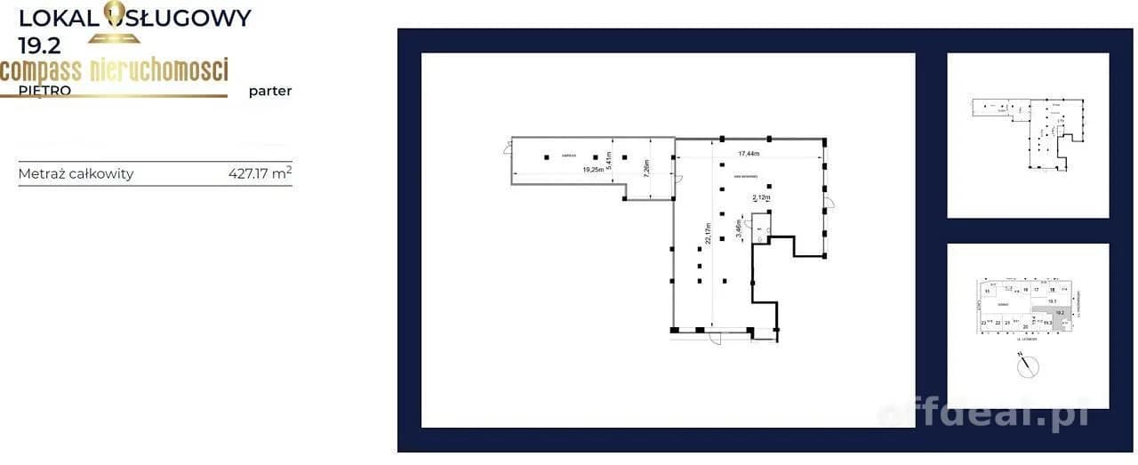 комерційна нерухомість на продаж у Wrocław, Fabryczna, Muchobór Mały | 427,17 m²