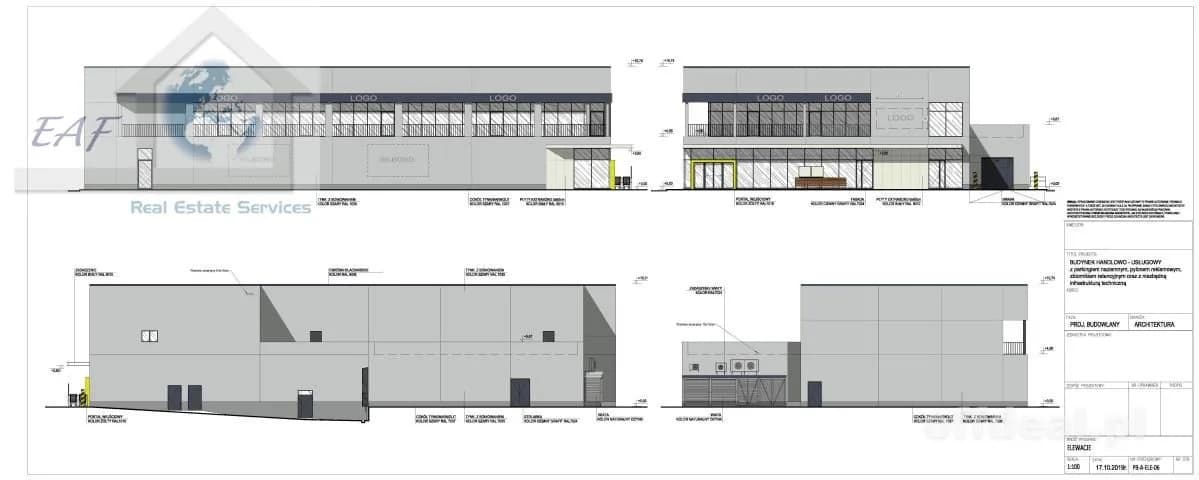 bien commercial à louer à Warszawa, Białołęka, Żerań | 550 m²