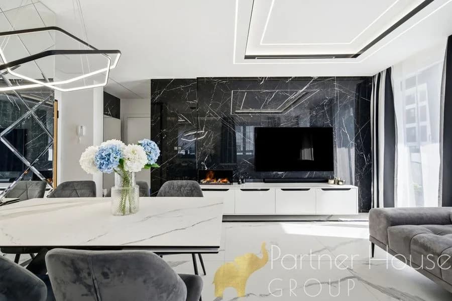 Dwupoziomowy apartament w wysokim standardzie