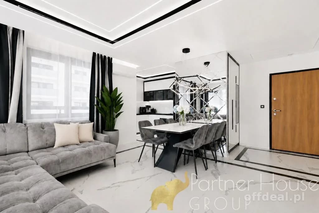 Dwupoziomowy apartament w wysokim standardzie