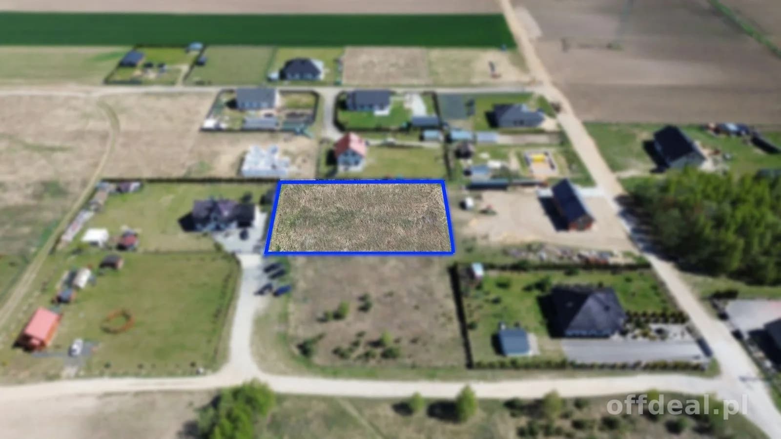 Photo 1: Plot, 2043 m², Sadków