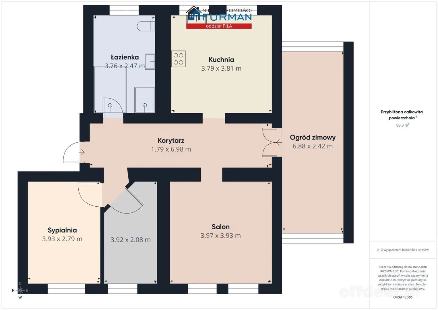 Photo 19: Appartement, 3 rooms, 72 m², Piła