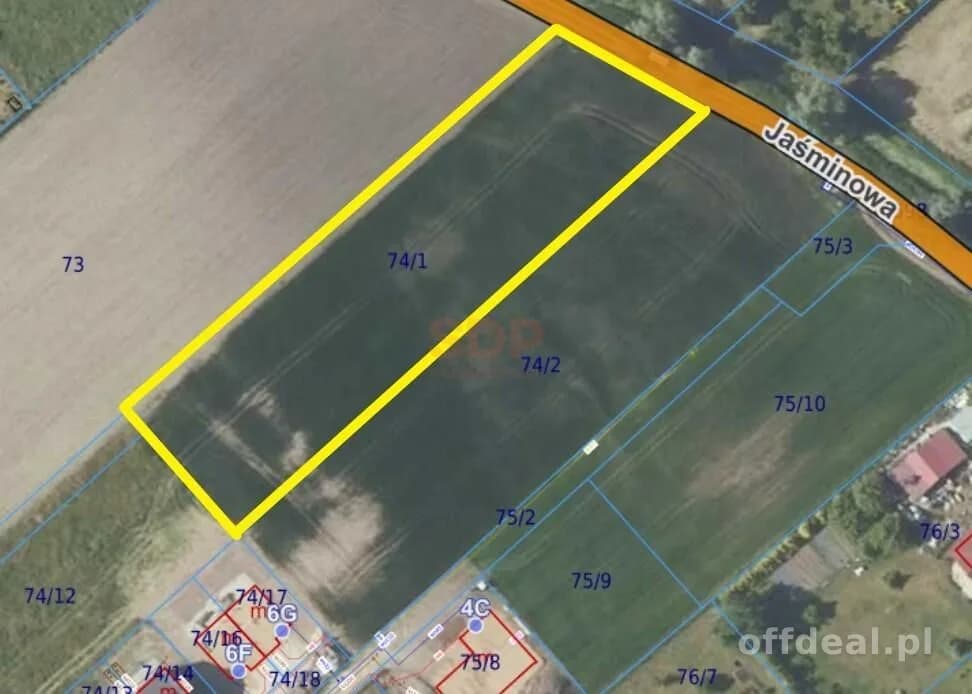 Grundstück zum Verkauf in Siechnice | 3.818 m²