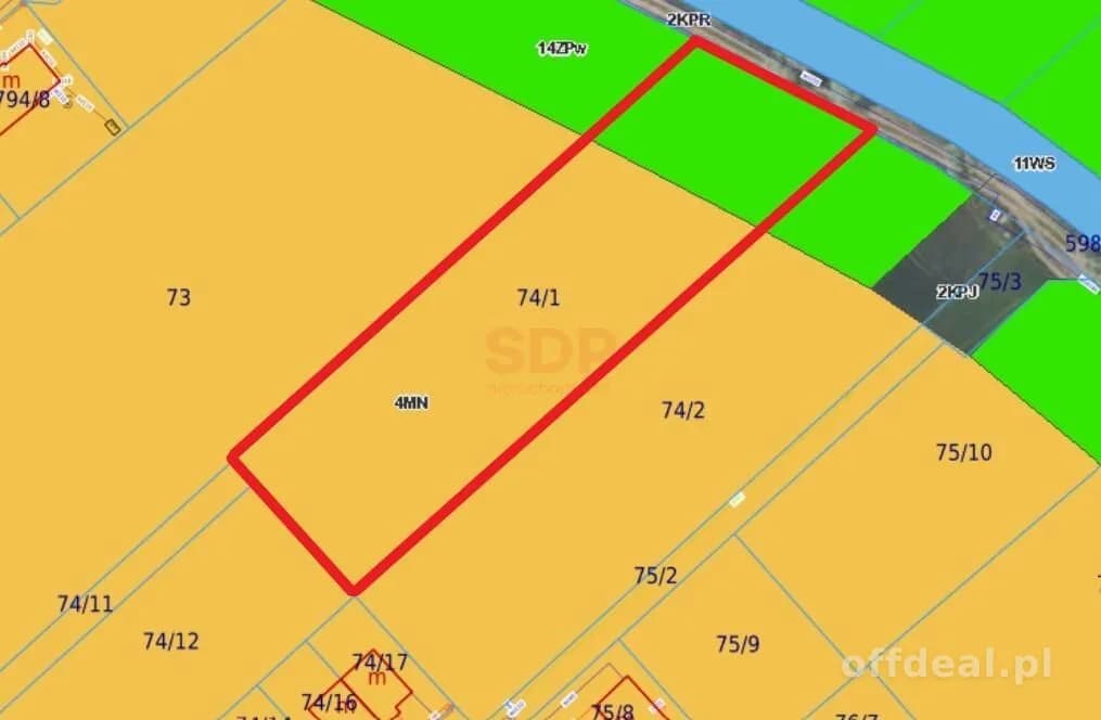 Grundstück zum Verkauf in Siechnice | 3.818 m²
