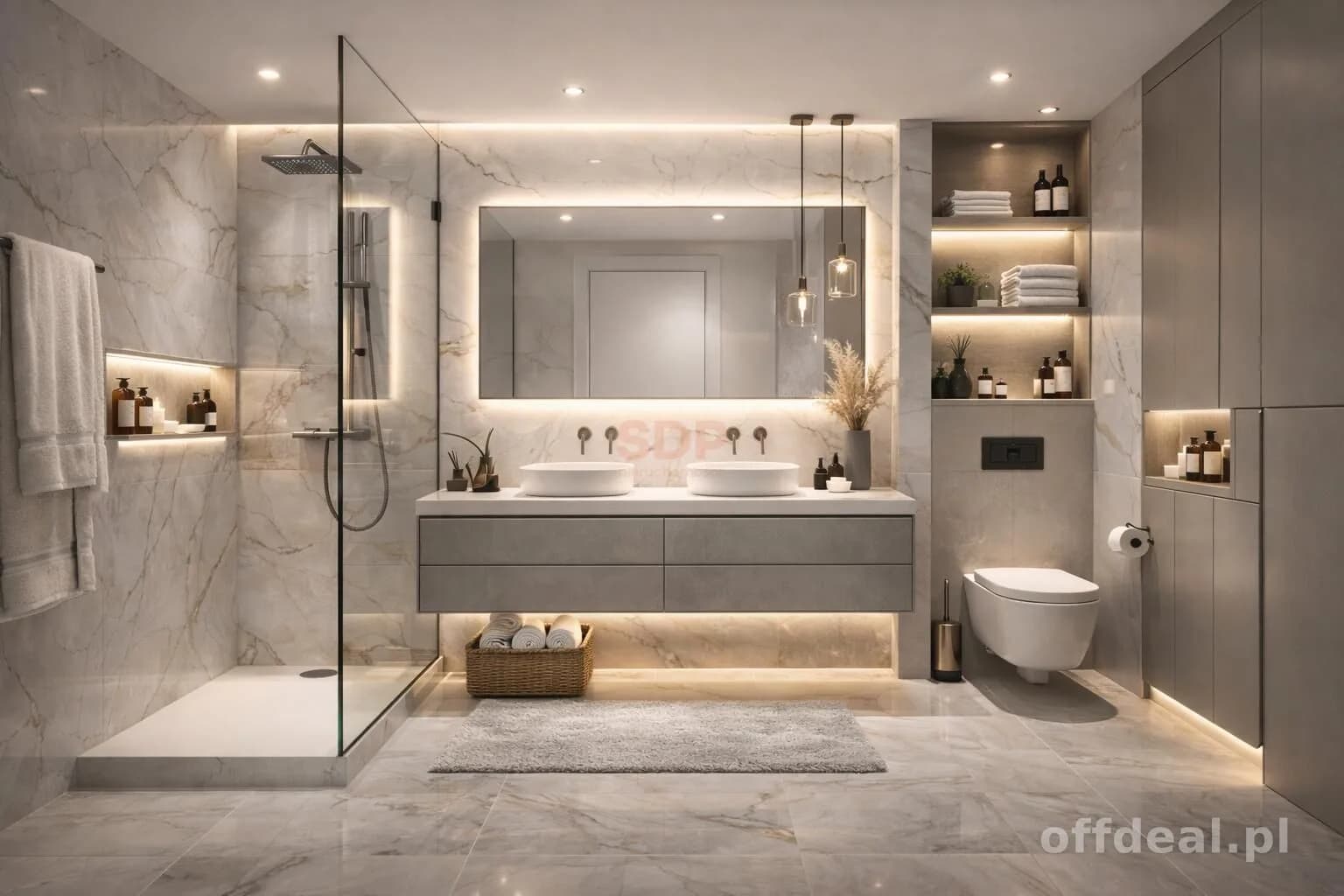 Dom w zabudowie szeregowej - 40m2 salonu - Garaż w bryle budynku