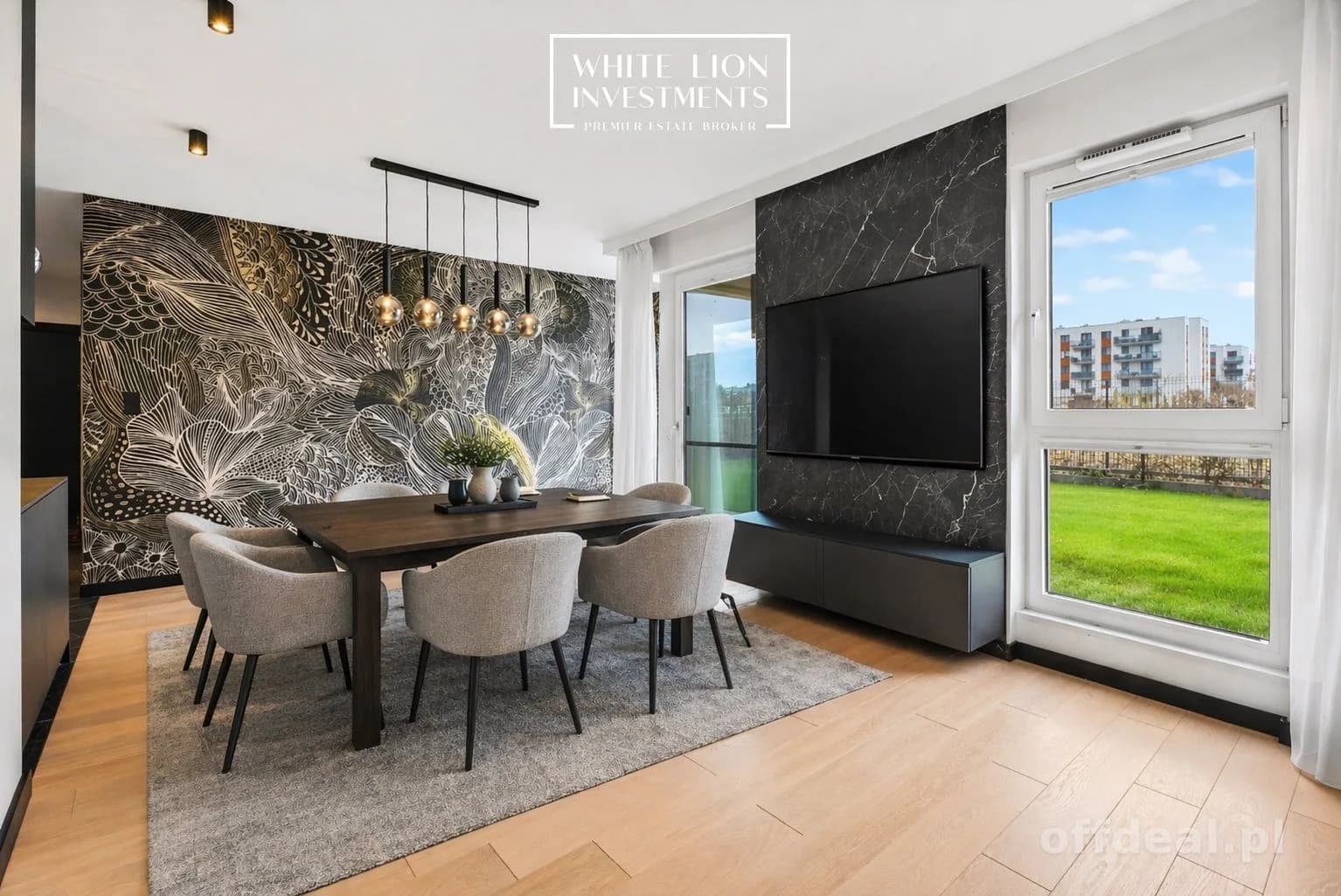 Designerski apartament 86 m² z ogrodem 135 m²