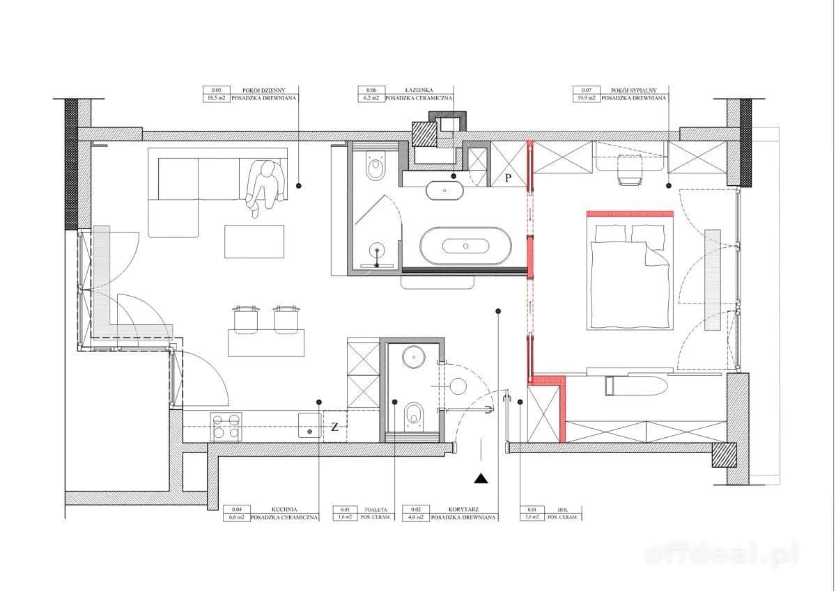 Przestronny Apartament | Metro M2 | Garderoba | 2P