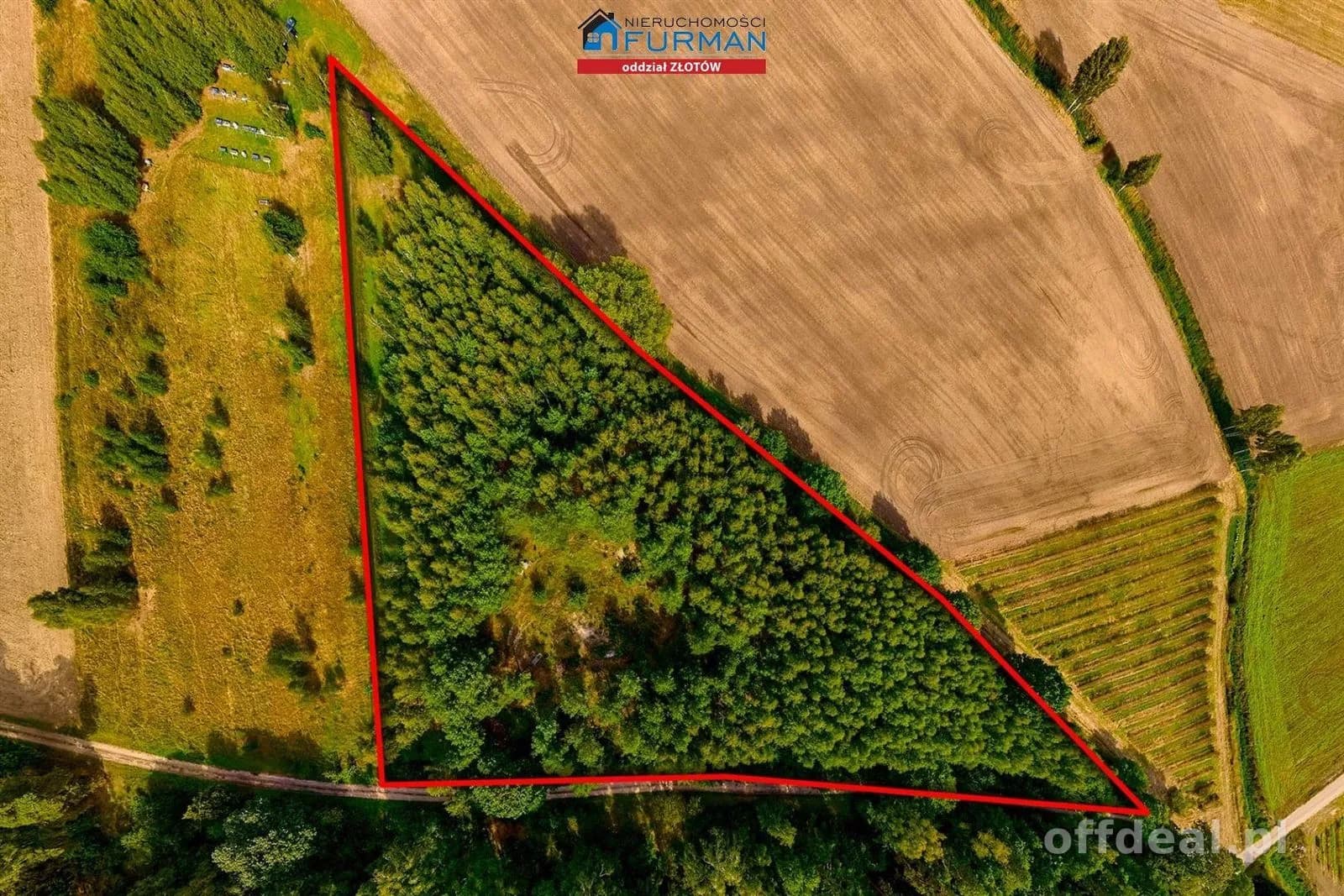 Photo 1: Plot, 12266 m², Brokęcino