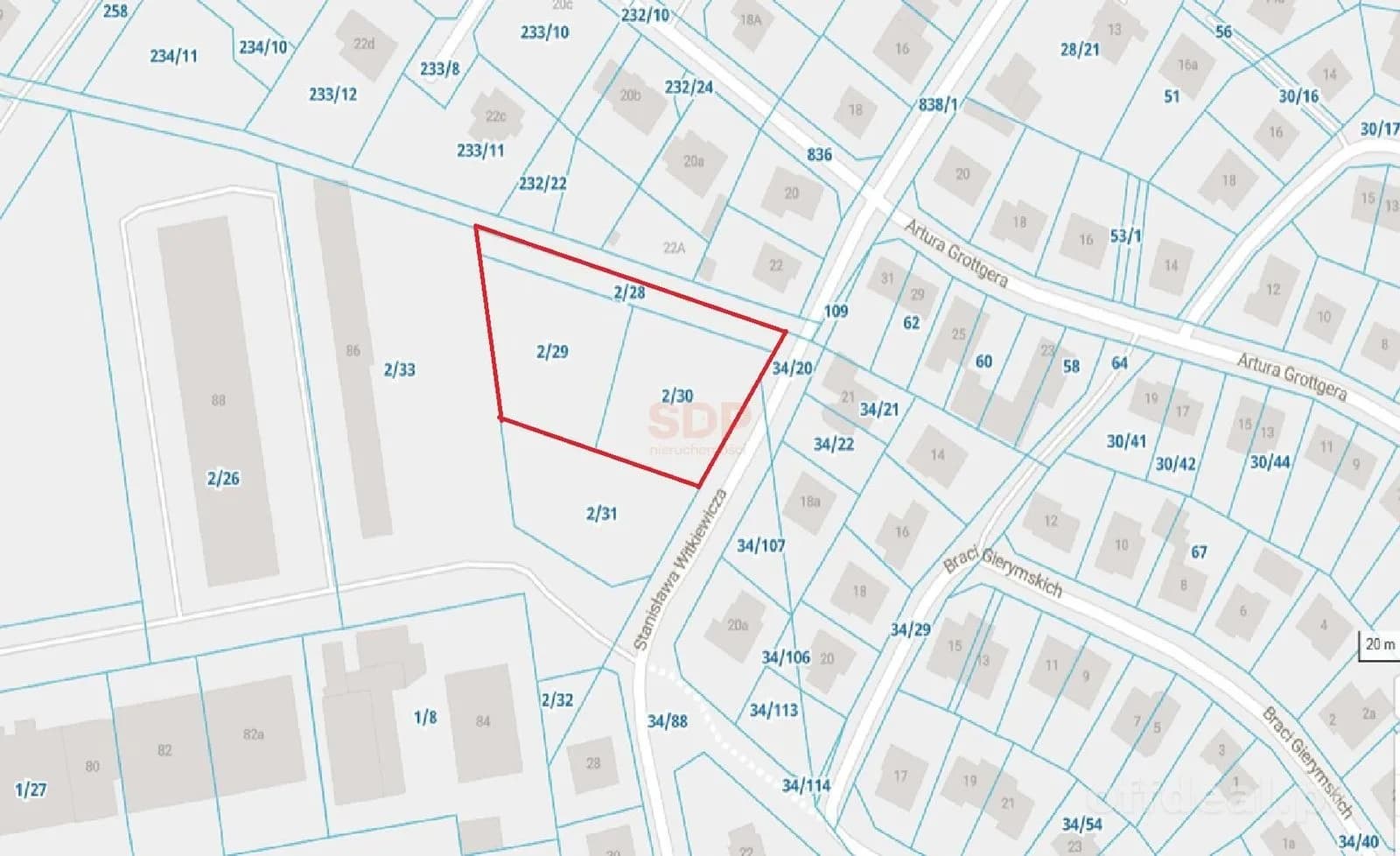 Działki budowlane | gotowy projekt | pozwolenie na budowę