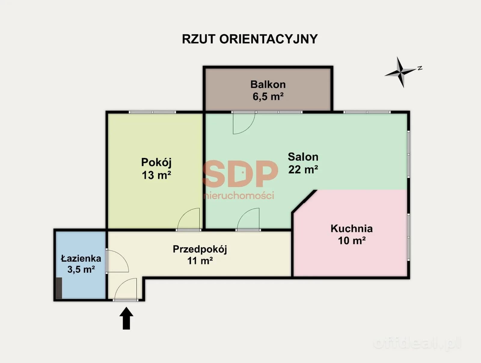 Komfortowe 2 pokoje na Partynicach. Duży balkon, winda z poziomu zero