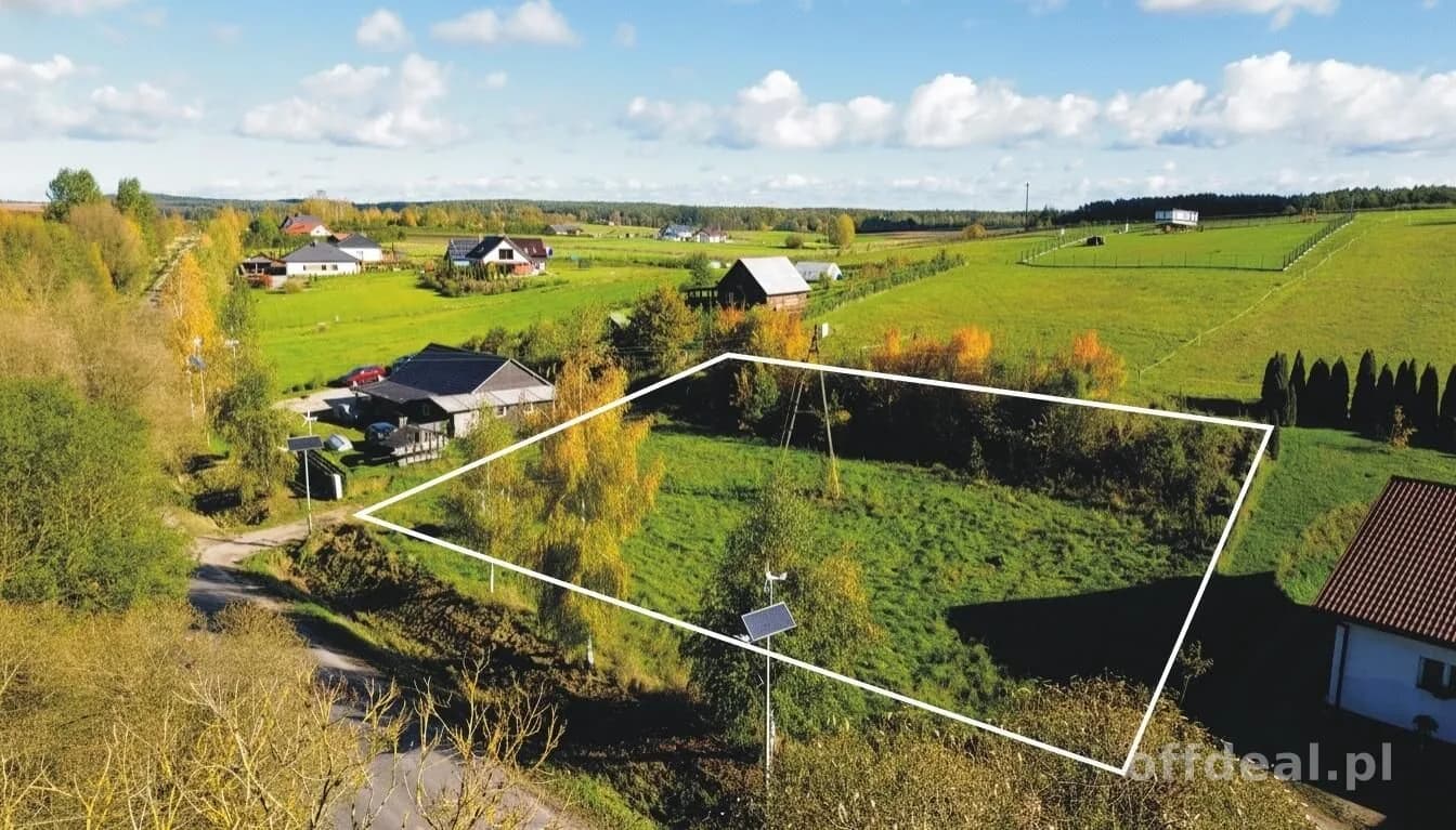 plot for sale in Ełk, Oracze | 1,865 m²