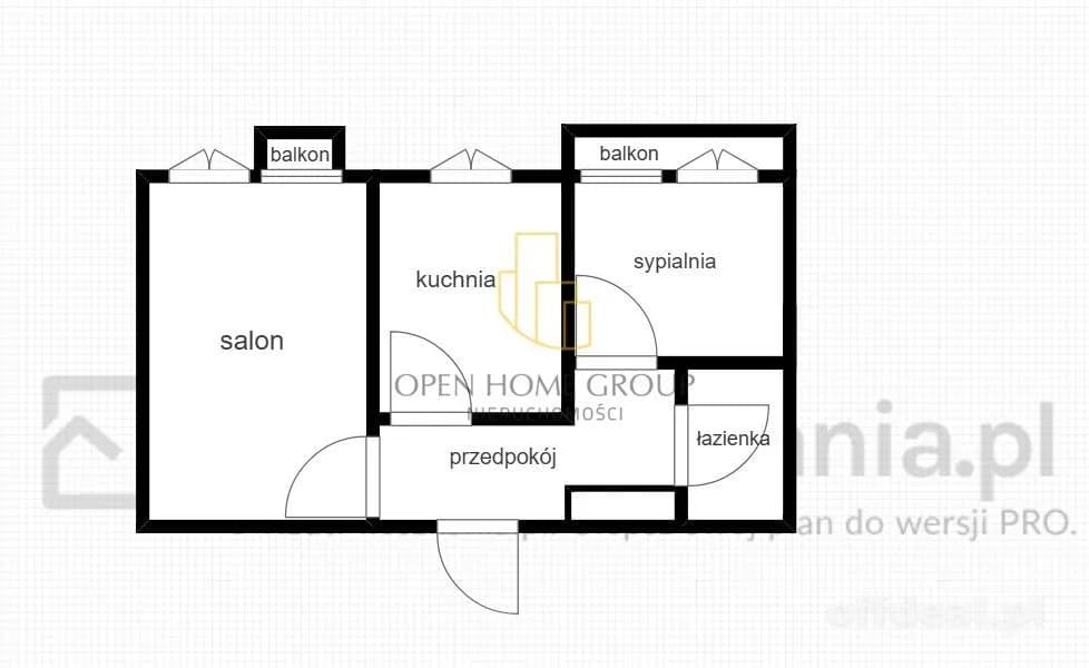 Zdjęcie 14: Mieszkanie, 2 pokoje, 49 m², Wrocław