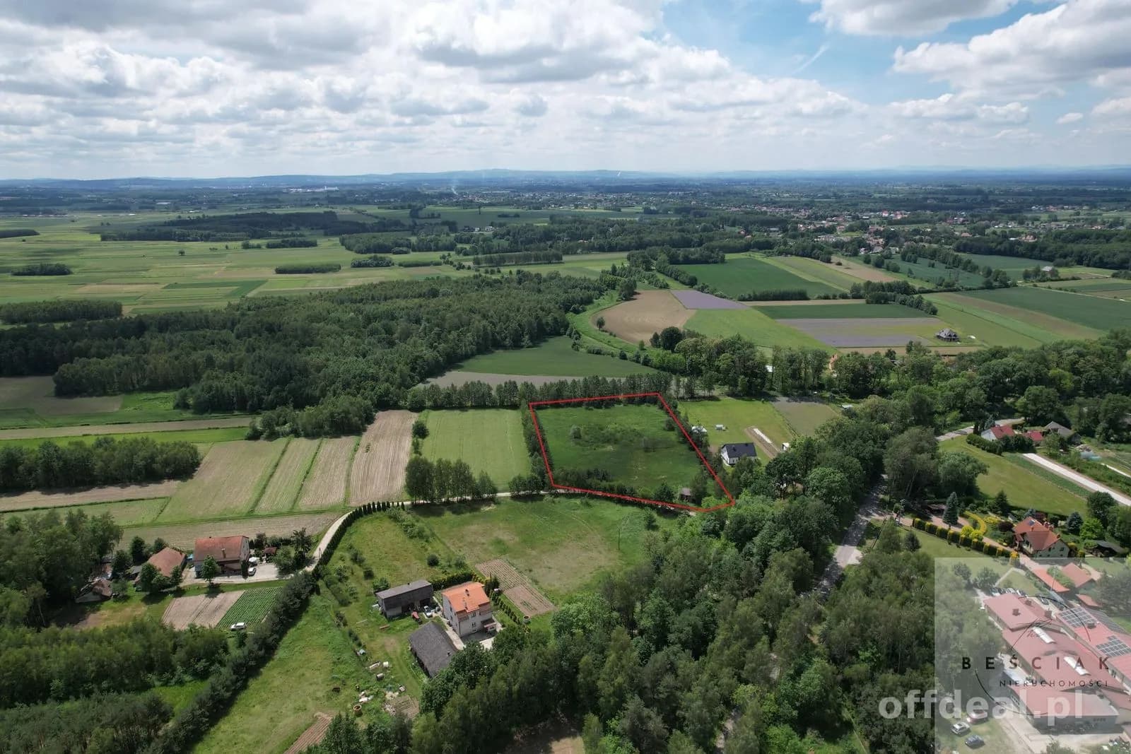 🏡 DZIAŁKA INWESTYCYJNA Z WARUNKAMI ZABUDOWY NA 8 DOMÓW