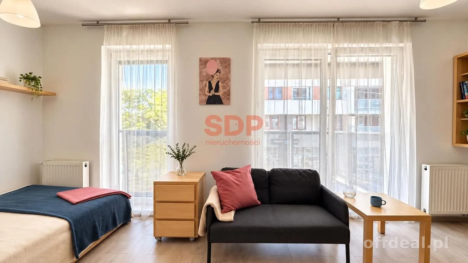 Kawalerka dla studenta | Balkon | Centrum