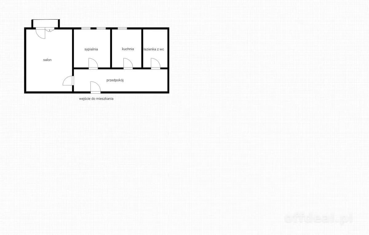 2-Zimmer Wohnung zum Verkauf in Trzebnica | 49,3 m²