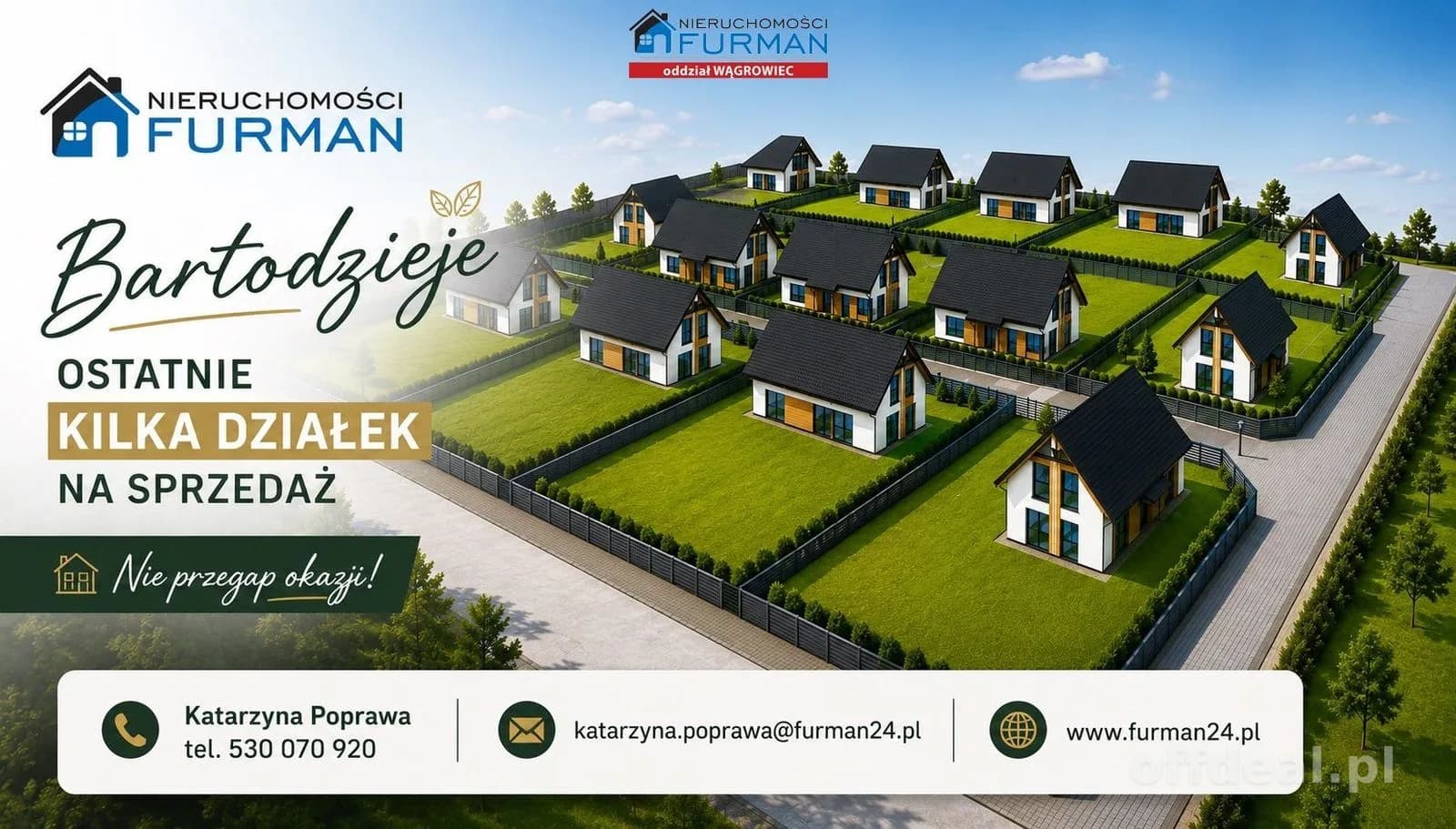 Działka budowlana Bartodzieje