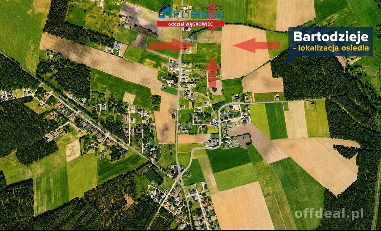 Działka budowlana Bartodzieje