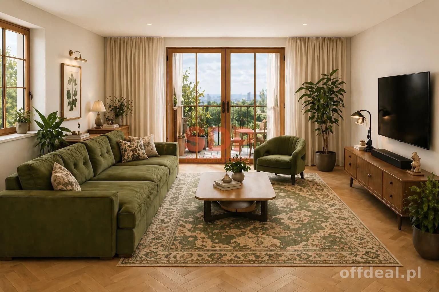 5 - pokojowy apartament blisko rzeki i zieleni