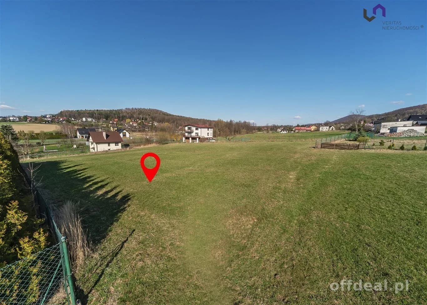 WIDOKOWA DZIAŁKA 1264m2 Górki Wlk.