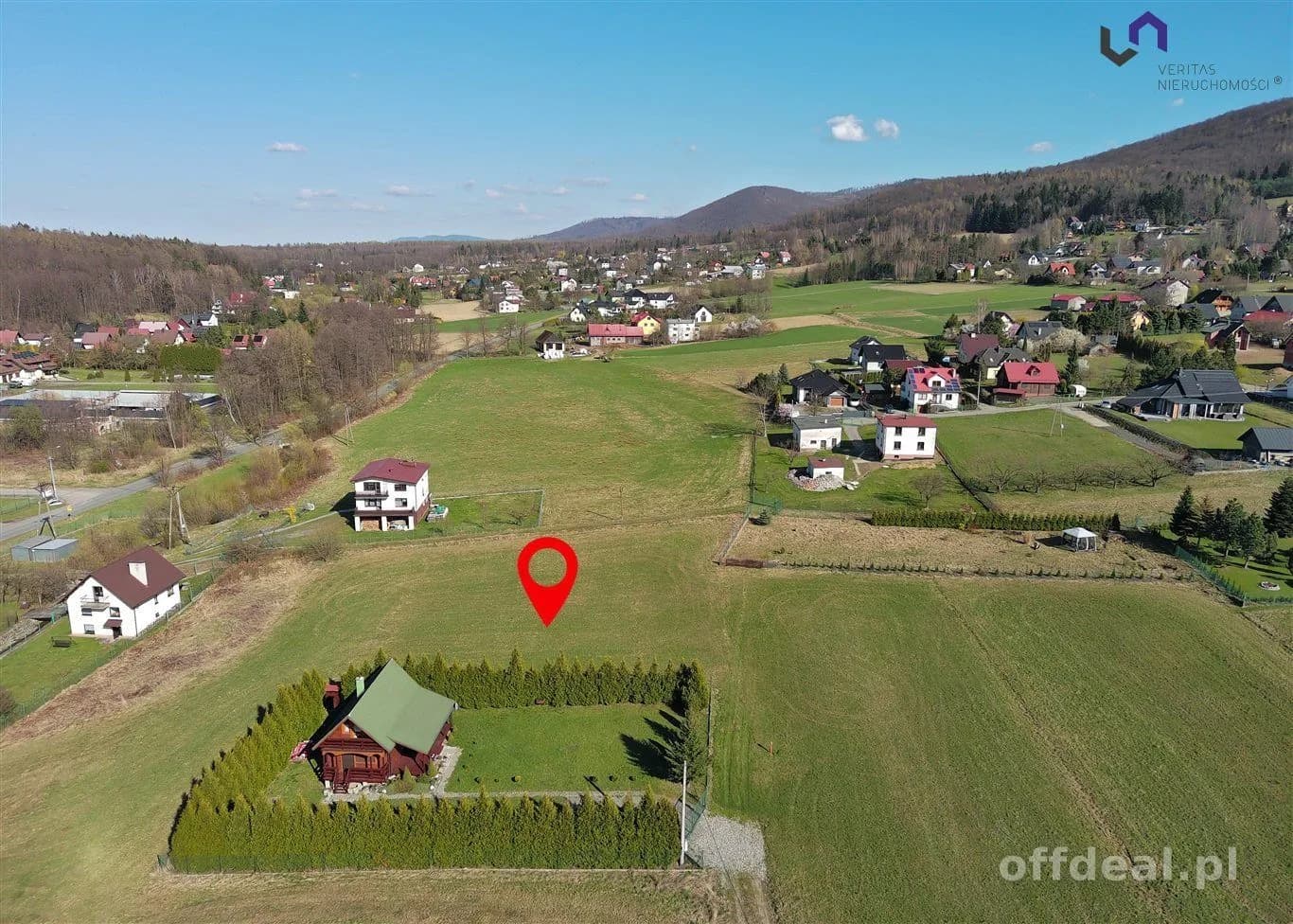 WIDOKOWA DZIAŁKA 1264m2 Górki Wlk.