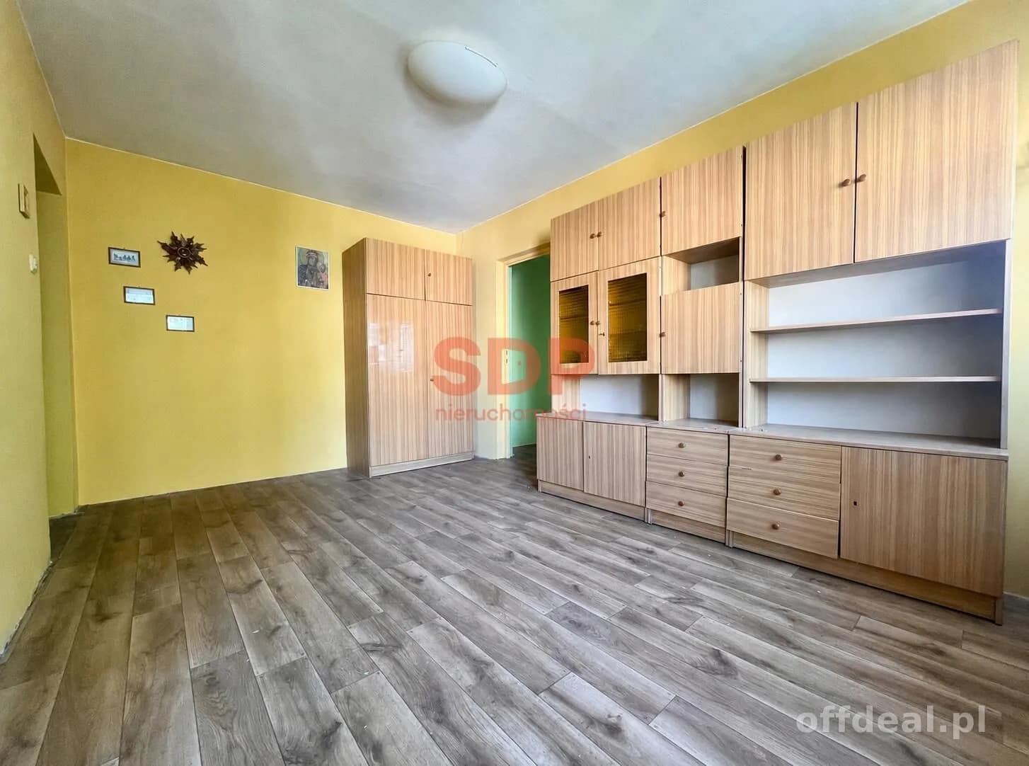2 pokoje | Balkon | Do remontu