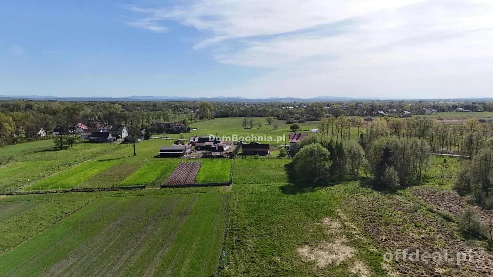 Dębina działka rolno budowlana 1.32ha stadnina