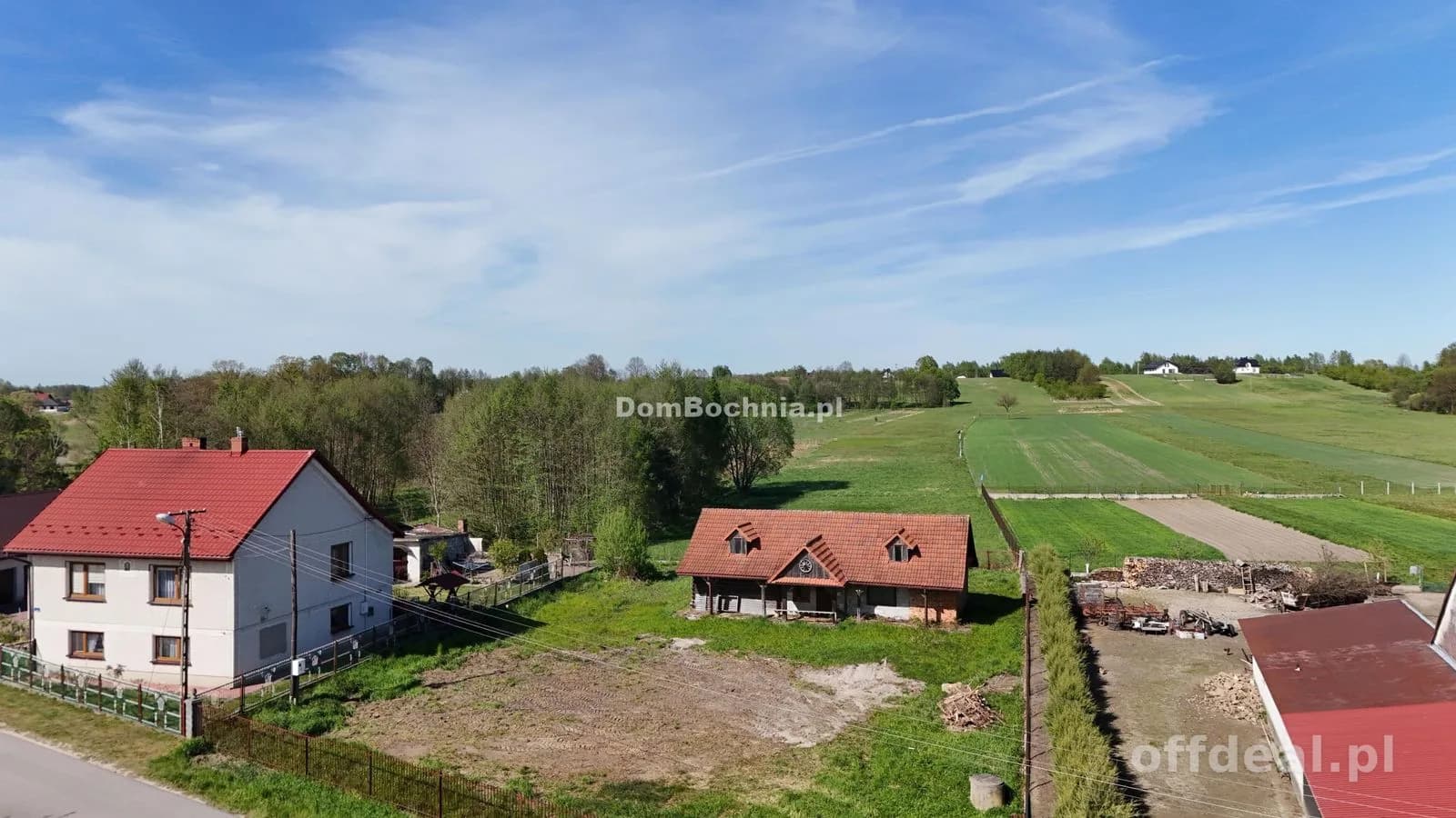 Dębina działka rolno budowlana 1.32ha stadnina