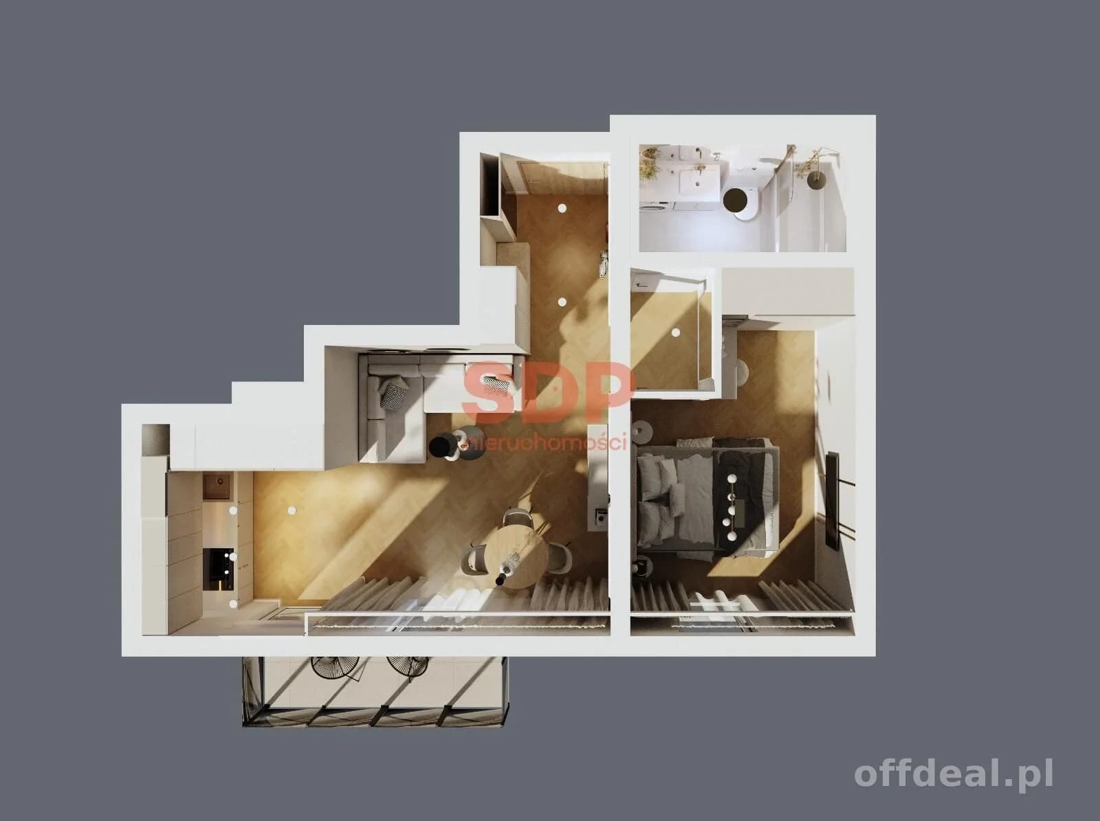 2-room apartment for sale in Wrocław, Krzyki, Partynice | 39.26 m²